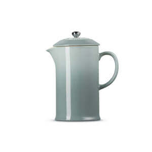 Le Creuset Sea Salt Stoneware Cafetiere with Metal Press 1L